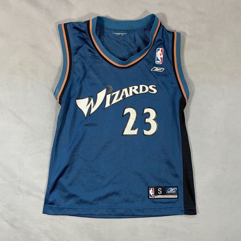 Vintage Michael Jordan Reebok Washington Wizards #23 Jersey Size Youth Small